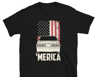 Retro '87 Ford Mustang GT 5.0 T-Shirt - American Muscle Car