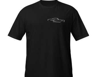 Ford Mustang T-Shirt, Classic Car Graphic Tee, Gift for Dad