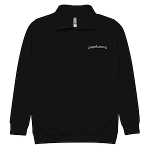 Ford Thunderbird Fleece Pullover: Embroidered 1956-57 Car Jacket