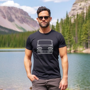 Ford Econoline Van T-Shirt 1963,64,65 Short-Sleeve Unisex T-Shirt, Gift for Dad, Gift for Husband