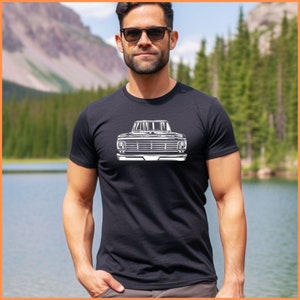 Ford f100 classic pickup t-shirt Classic Pickup Truck Mens Graphic T-Shirt Mens Tee Gift for Dad 1967 F100 Truck