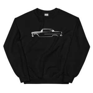 1955 Chevrolet BelAir Sweatshirt, Hoodies, T-shirts - Cozy Apparel for the Chevy Lover in Your Life