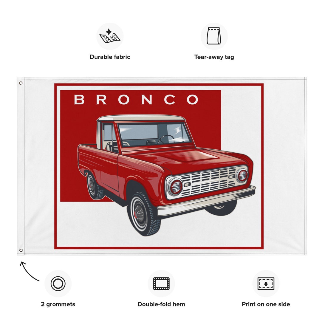 classic-ford-bronco-half-cab-custom-flag-wall-art-garage-wall-banner