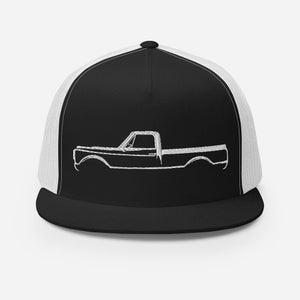 1969 Chevy C10 Classic Truck Trucker Cap 5 Panel - Trucker Cap, Gift for Dad, Gift for Husband, Vintage Truck Gift, C10 Gift