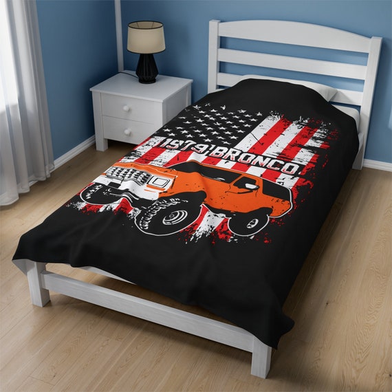 1978 79 Ford Bronco Classic Truck Velveteen Plush Blanket Gift for Dad Gift for Husband Bronco Truck Gift Two Sizes 50x60 60x80 Etsy Canada