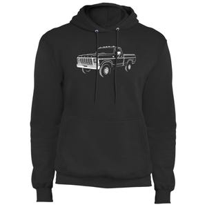 Vintage 1979 Ford F350 Hoodie – Retro Truck Pullover, Gift for Dad or Husband, Classic Pickup Lover Sweatshirt
