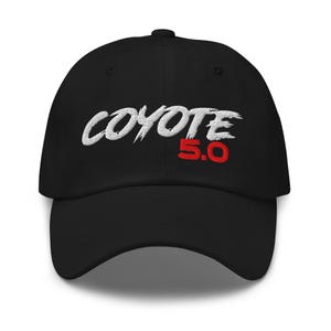 Coyote Mustang Dad Hat – Car Lover Gift for Him, Ford Mustang Hat, Gift for Husband, Father’s Day, Classic Muscle Car Cap