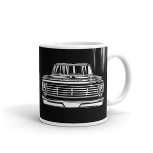 67-72 Ford F100 Pickup Truck Classic Design F-100 Truck Mug Gift for Dad, Fathers day Gift, Gift for Grandpa 11oz, 15oz