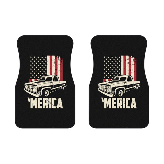 1985 Square Body Chevy C10 K10 Truck Car Mats 2x Front Gift for