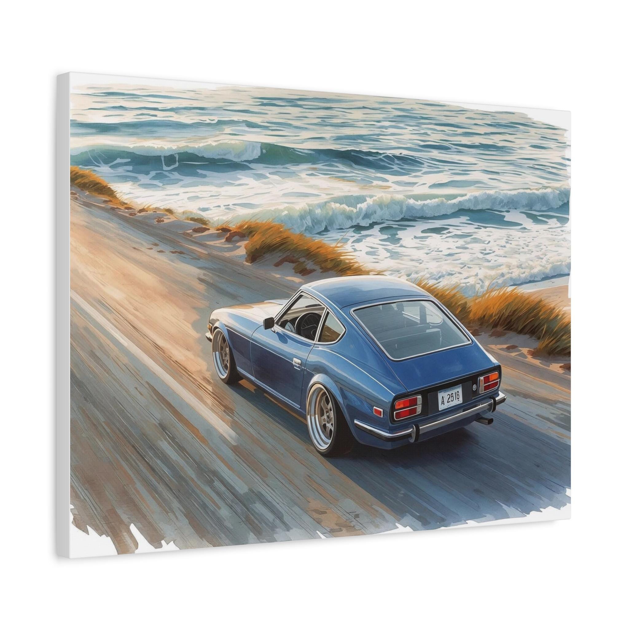 Datsun 280z Canvas Art, Vintage Car Print, Garage Decor - Etsy
