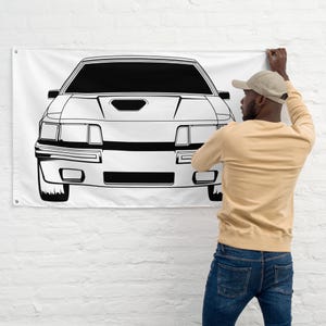 Vintage SVO Mustang Turbo Art: Ideal Garage Decor for Him