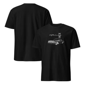 1963 Ford Galaxie 500 Classic Car Short-Sleeve Unisex T-Shirt, Gift for Dad, Gift for Husband, Galaxie Gift