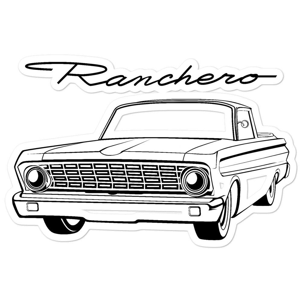 1964 Ford Ranchero Classic Truck Bubble-free Stickers - Etsy