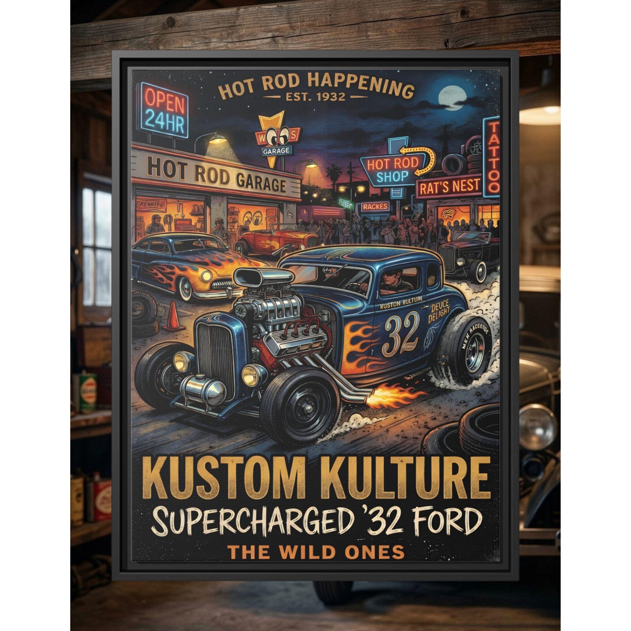 Kustom Kulture Art - Etsy