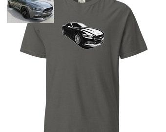Personalized Car/Truck T-Shirt: Custom Auto Apparel, Gearhead Gift