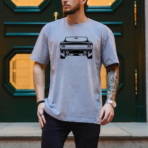1965-66 Mustang GT Convertible Tee – Vintage Ford Muscle Shirt, Gift for Dad or Husband, Retro Car Lover Unisex T-Shirt