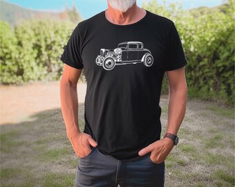 1932 Ford Hot Rod T-Shirt – Classic Car Enthusiast Gift