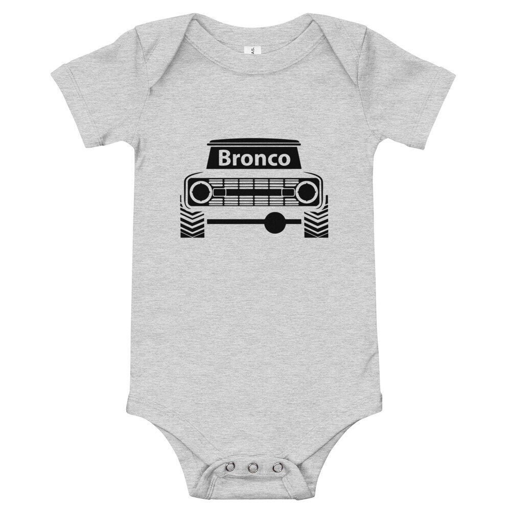 Ford Bronco Truck Baby bodysuit, Shower Gift, Ford Bronco One Piece, Baby Gift