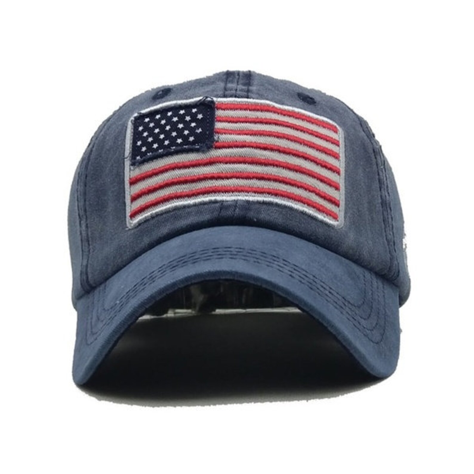 American Flag Baseball Caps Distressed Adjustable Cotton Cap | Etsy