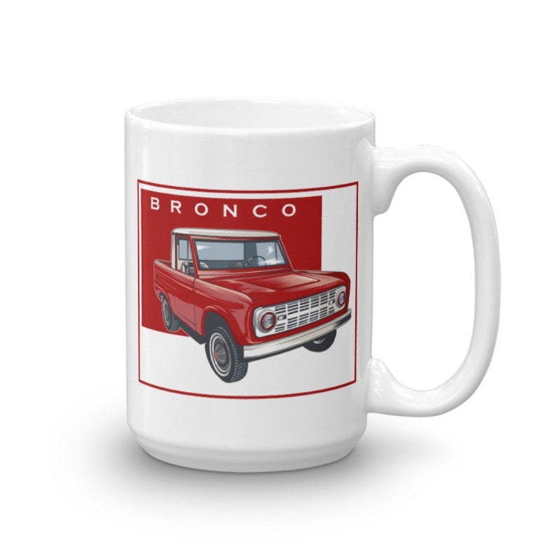 Ford Bronco Half Cab Mug Mugs for Dad Gift for Dad Gift for - Etsy