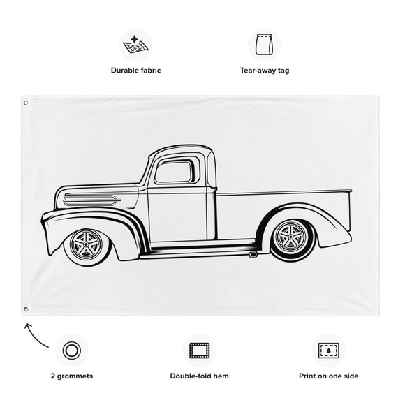 Ford Truck Drawings Easy