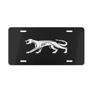 Placa de toucador de alumínio Mercury Cougar vintage, acessório de carro estiloso, presente para amantes de carros, presente Mercury Cougar, presente para marido