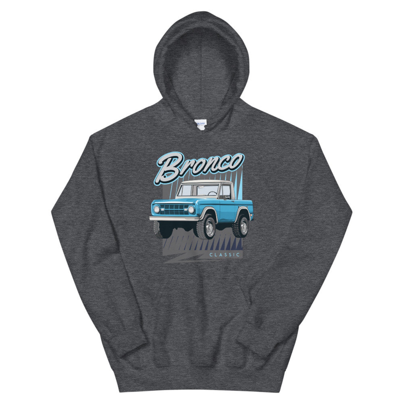 Men's Classic Ford Bronco Hoodie Original 4x4 Truck Unisex Etsy