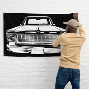 Classic Chevy Gift: 1973 C-10 Decor for Truck Enthusiasts