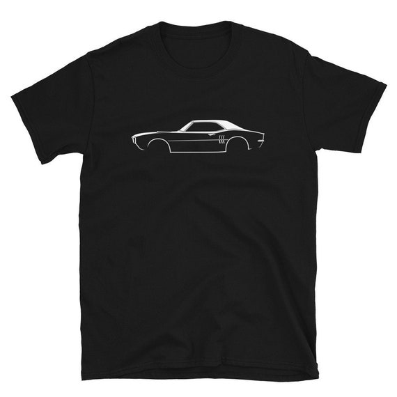 トップス Marvine Pontiack Shirt Makers MPSM-2006s 1967-68 Pontiac Firebird Short-sleeve Unisex T-shirt, Pontiac Gift