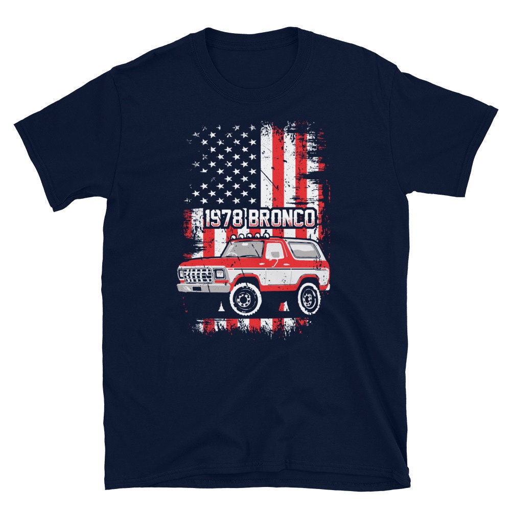 1978 Ford Bronco Truck Short-sleeve Unisex T-shirt Gift for - Etsy