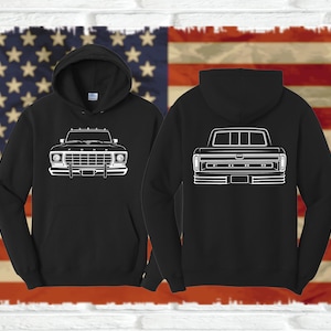 Vintage 1978 Ford F-150 Ranger Explorer Hoodie – Premium Pullover, Truck Lover Gift for Dad or Husband, Classic Ford Sweatshirt