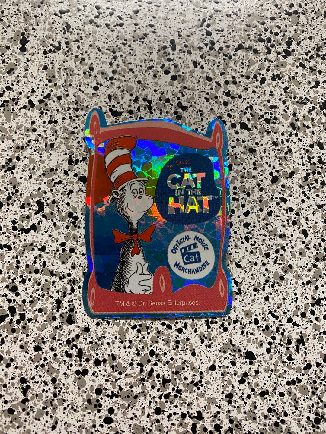 Cat in the Hat Vending Machine Sticker 3 Etsy