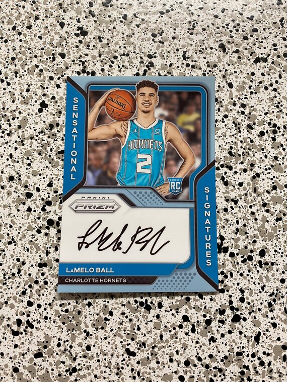 STICKER Lamelo Ball Prizm Rookie Auto Autograph STICKER Etsy