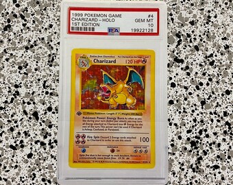 1st Edition Charizard - Etsy