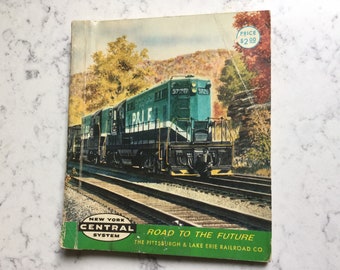 Vintage Postcards/New York Central System /Road To The Future/ The Pittsburgh & Lake Erie Railroad Co.