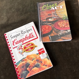 Vintage Campbell&#39;s Soup Cookbook & New Orleans Cooking (Spiral-Bound)