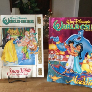 Walt Disney’s World on Ice/ Snow White and the Seven Dwarfs 1994/ Aladdin 1993 Souvenir Programs/ Ice Follies and Holiday on Ice, Inc.