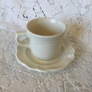 Pfaltzgraff Tea Cups/ Tea Rose/ Set of 4/ Stoneware image 3