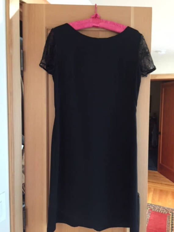 Kay Unger Black Cocktail Dress