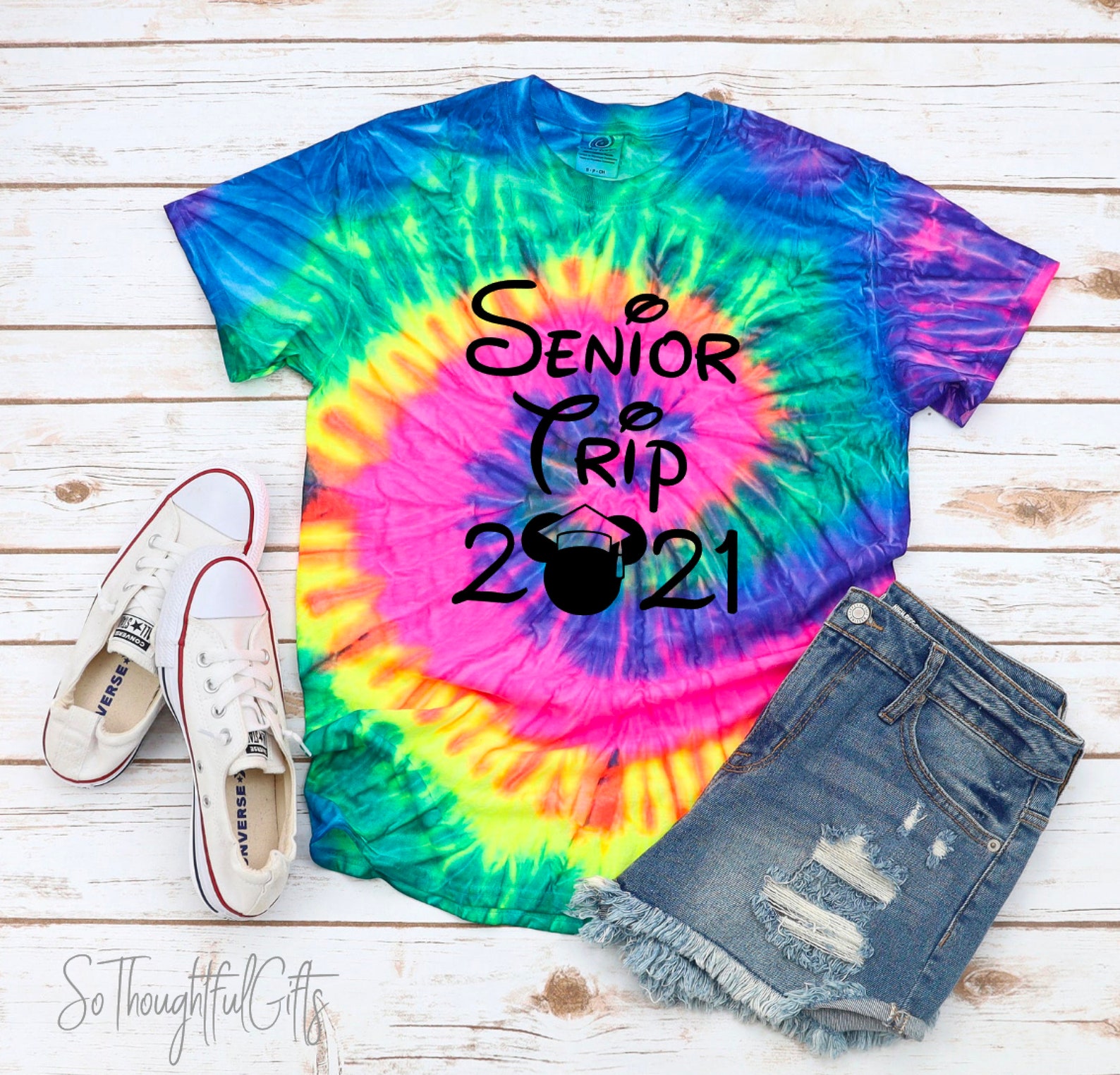 tie dye senior shirts