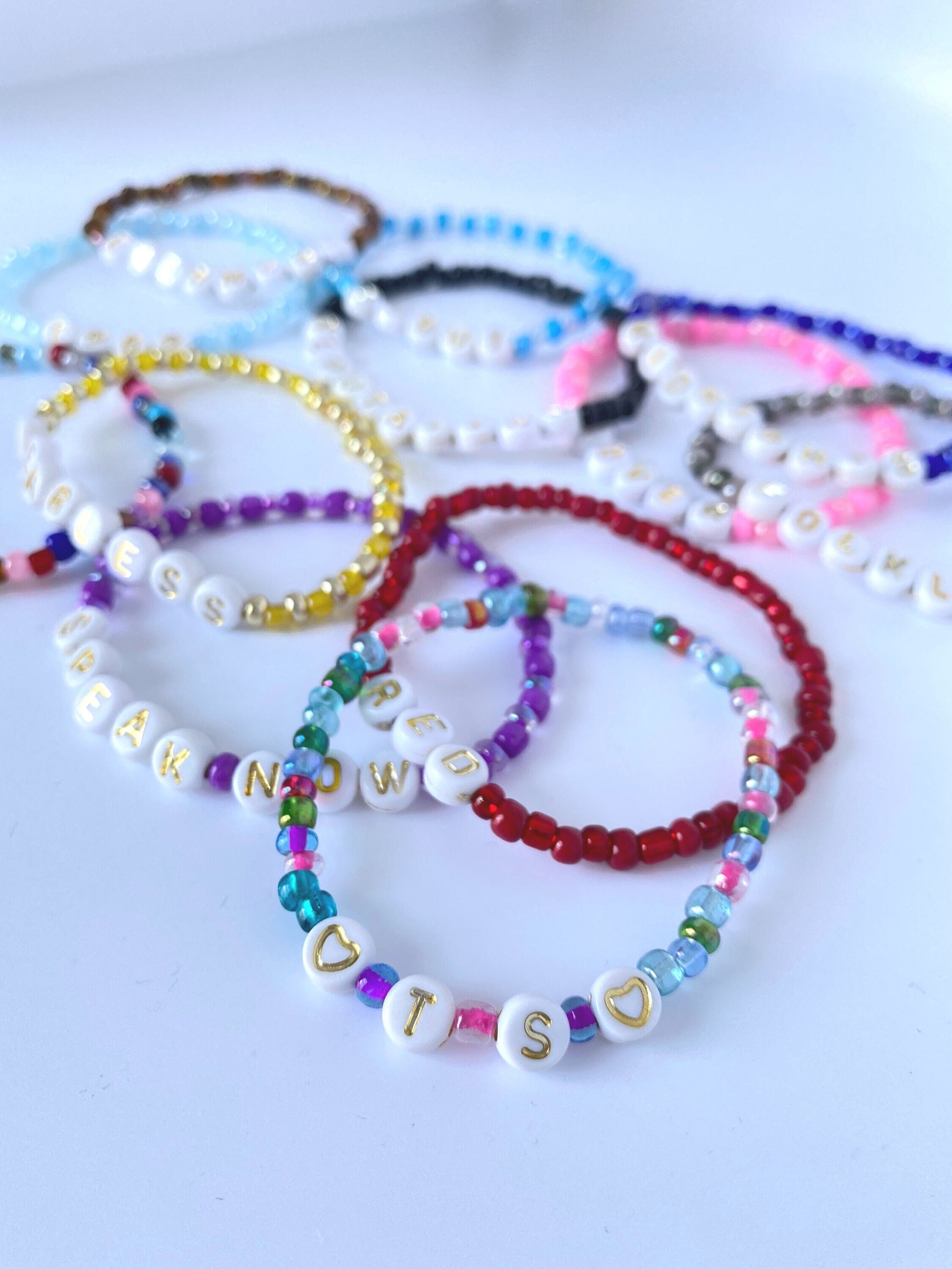 Eras Tour Friendship Beaded Bracelets Tradable Bracelets Eras 