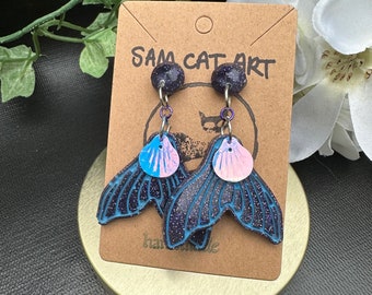 Mermaid Tail Earrings