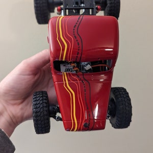 Topography graphics for Furitek Cayman Pro hardbody