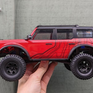 Topography Vinyl for the Traxxas TRX-4M Bronco, by RC Girl
