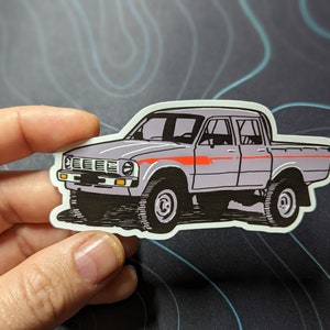 BMW Hilux LKW Die Cut Aufkleber - von The RC Girl
