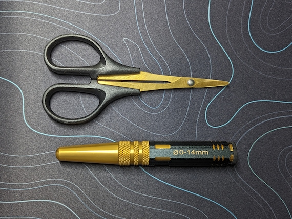 Body Reamer & Curved Scissor Set for the RC hobby