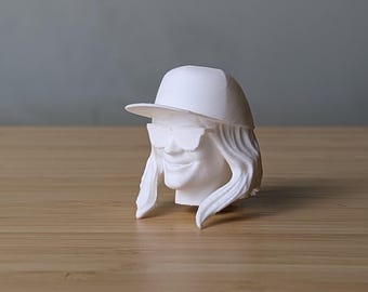 Female RC Driver Head 1:10 scale Crawler - &#39;Hayley&#39; RC Girl Knight Customs Print (Head only)