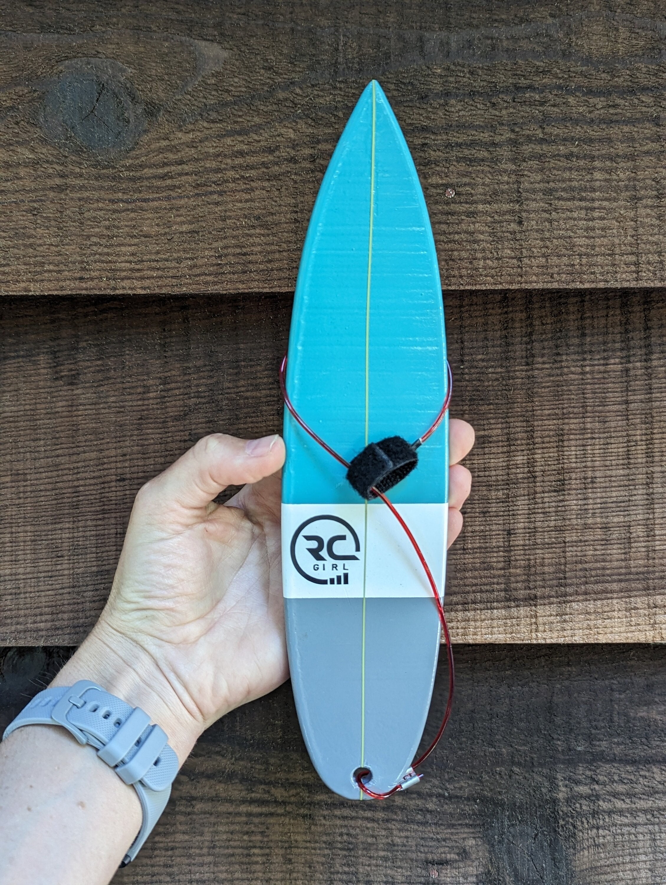 3D Printed Surfboard - Unpainted (1:10 Scale for RC Crawler