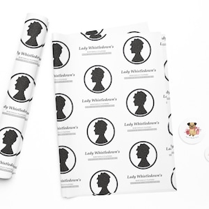 Fogli di carta da regalo per compleanno Bridgerton - Carta da regalo divertente ed elegante