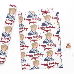Happy Birthday Poppet Geschenkverpackung - Mrs. Doubtfire & 90's Nostalgie